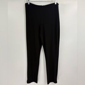 Women’s SYMPLI pullon black straight leg sweatpants work casual trousers size 10
